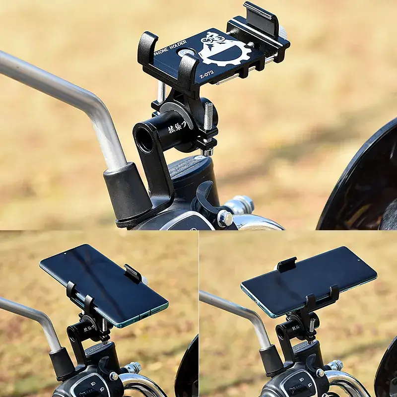 Electric Motorcycle Phone Holder for Mountain Bikes - Image 9