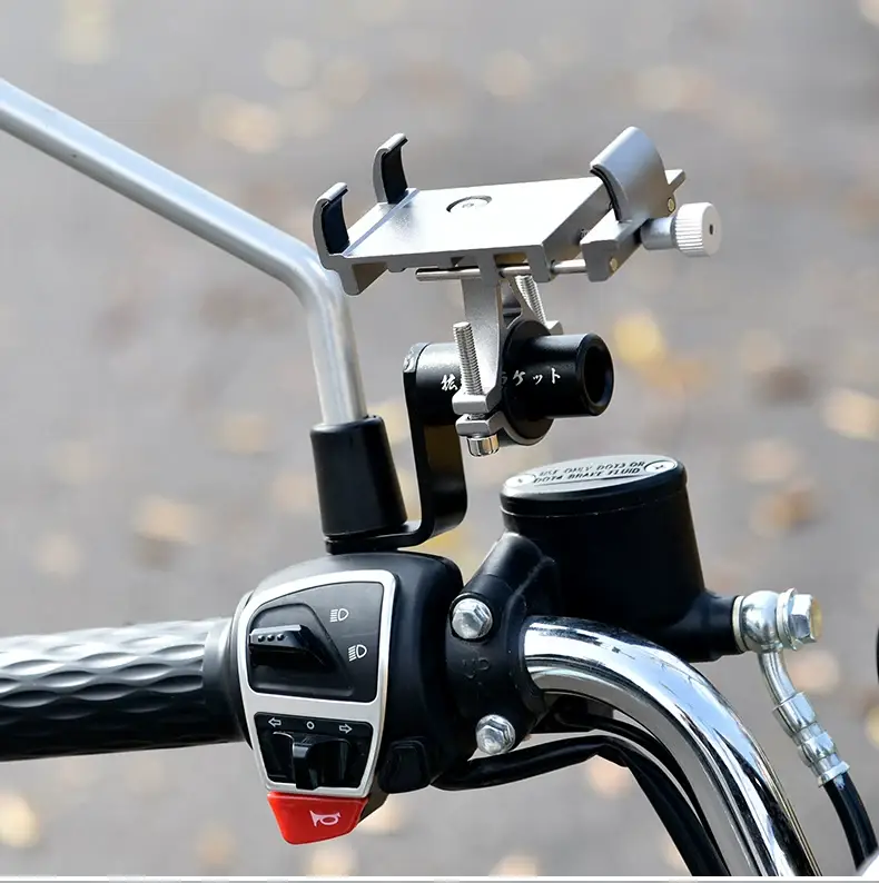 Electric Motorcycle Phone Holder for Mountain Bikes — feature 21