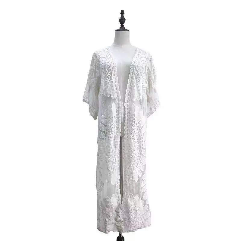 Women Sun Protection V-Neck Chiffon Cardigan Set - Image 7
