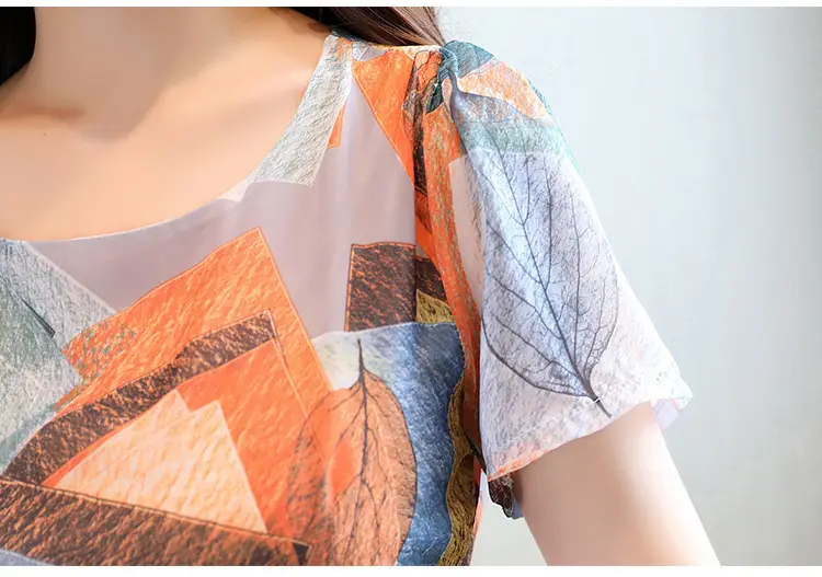 Women's Printed Irregular Flowy Dress Summer 2021 — feature 18