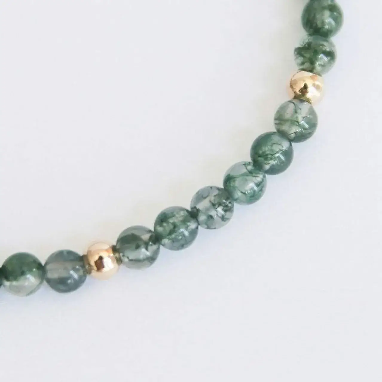 Natural Aquatic Ate Gold Rope Bracelet for Women - Image 5