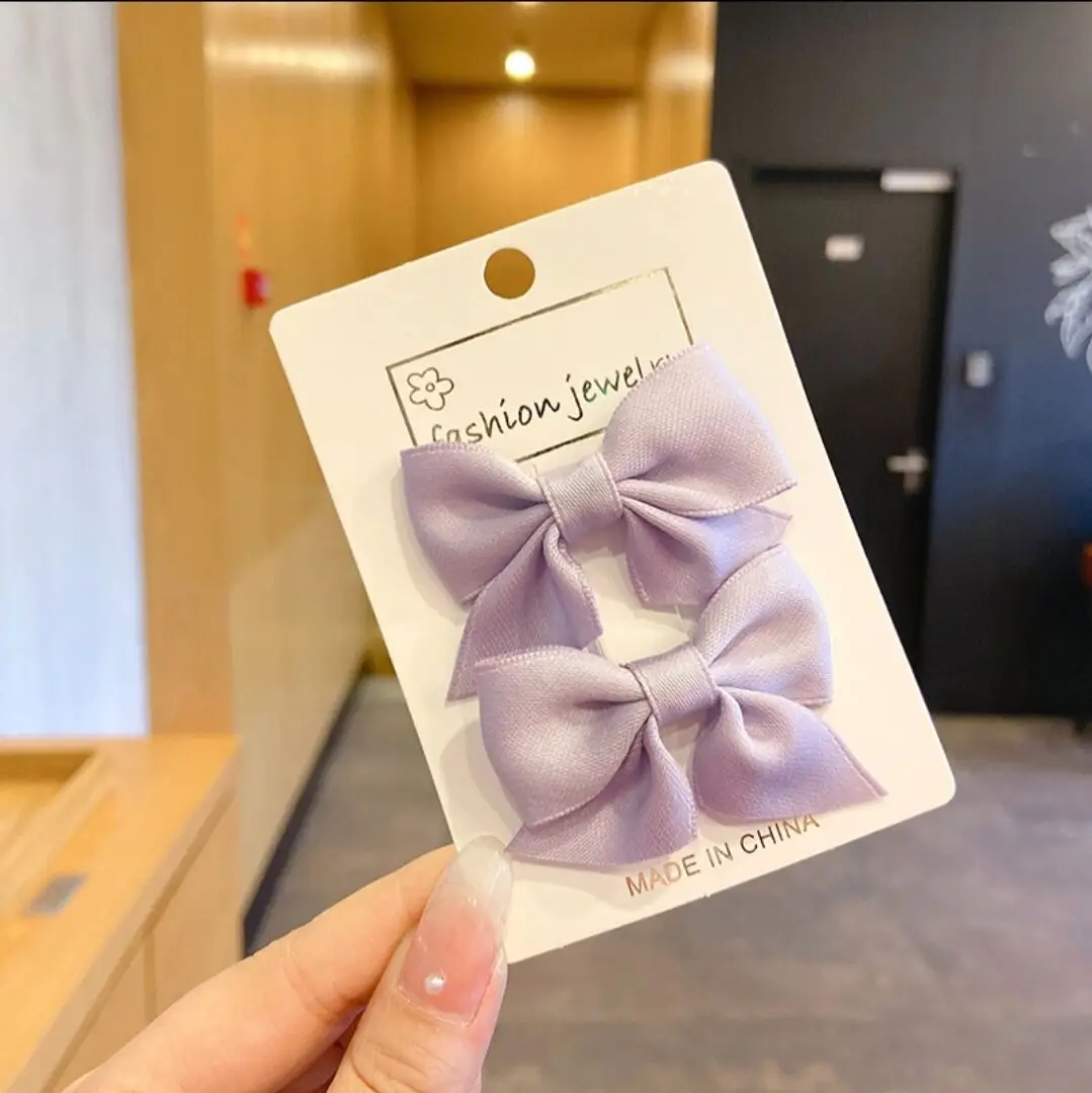 Korean Style Bow Duckbill Hair Clip for Girls - Image 6