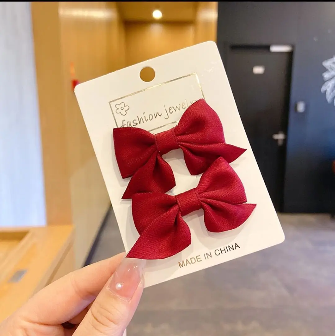 Korean Style Bow Duckbill Hair Clip for Girls - Image 2