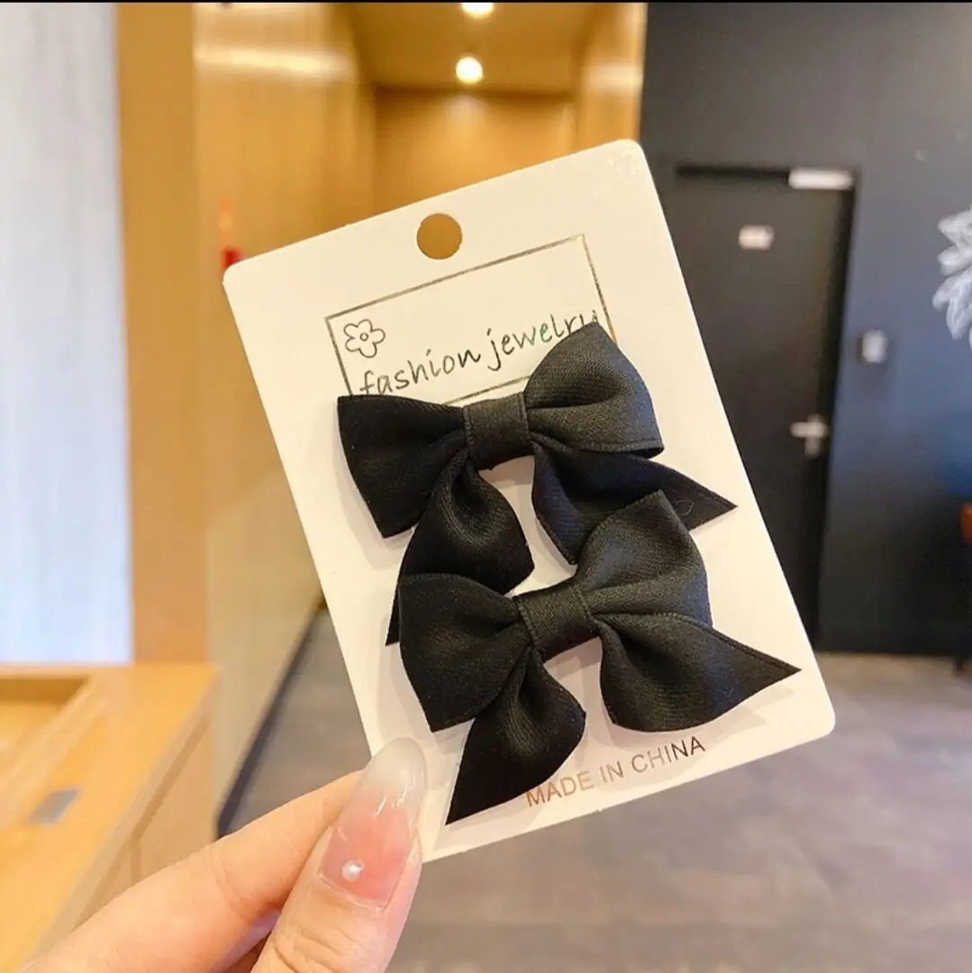 Korean Style Bow Duckbill Hair Clip for Girls - Image 3