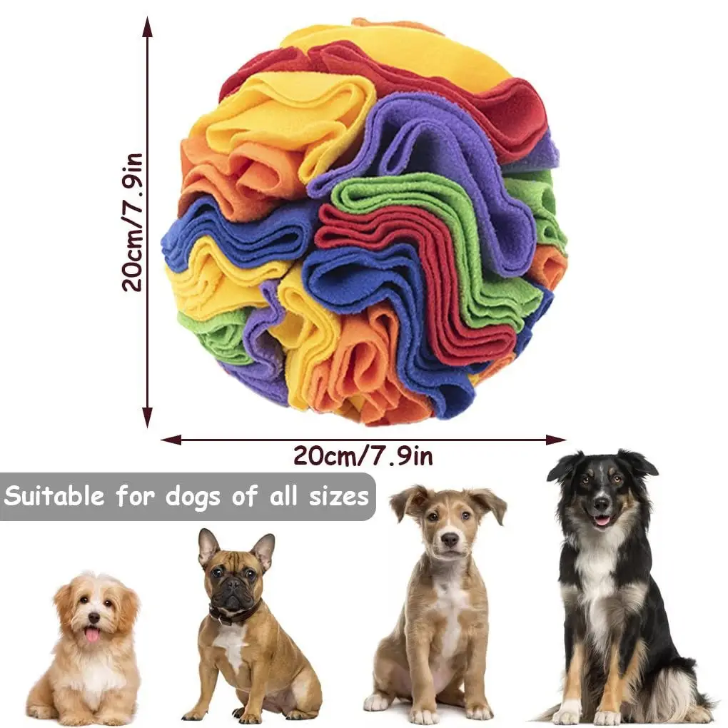 Source factory new pet sniffing pad upgraded dog sniffing ball pet foldable toy snack ball