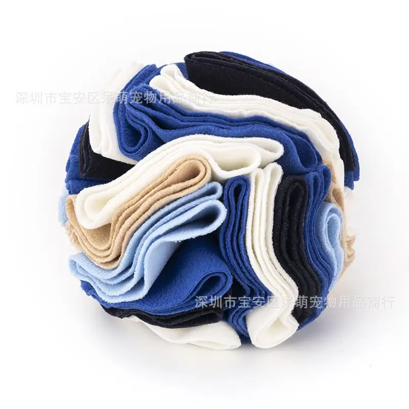 Source factory new pet sniffing pad upgraded dog sniffing ball pet foldable toy snack ball