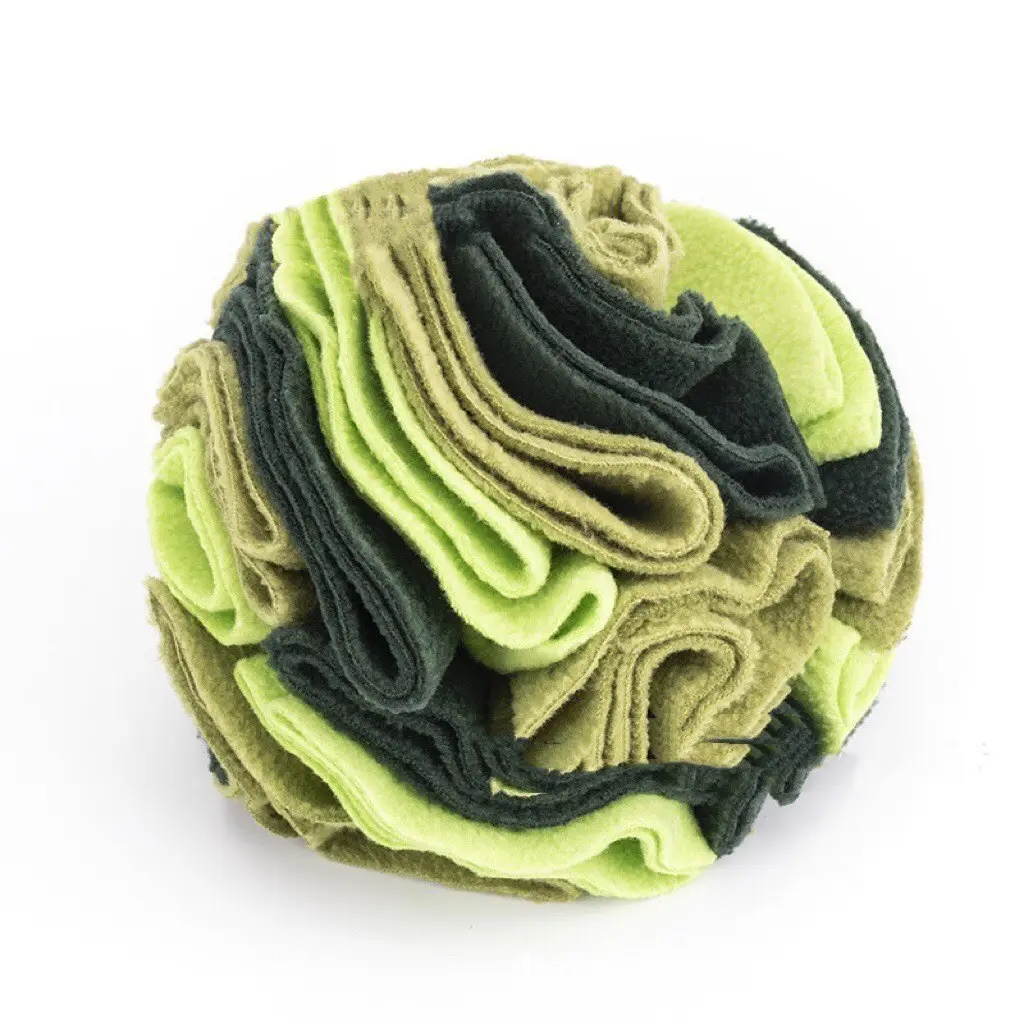 Source factory new pet sniffing pad upgraded dog sniffing ball pet foldable toy snack ball