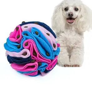 Source factory new pet sniffing pad upgraded dog sniffing ball pet foldable toy snack ball