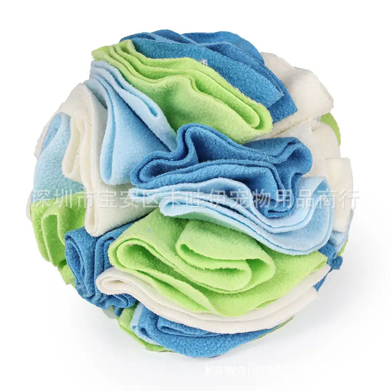 Source factory new pet sniffing pad upgraded dog sniffing ball pet foldable toy snack ball