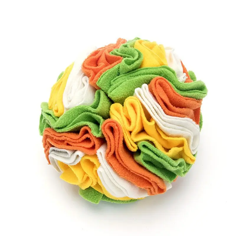 Source factory new pet sniffing pad upgraded dog sniffing ball pet foldable toy snack ball