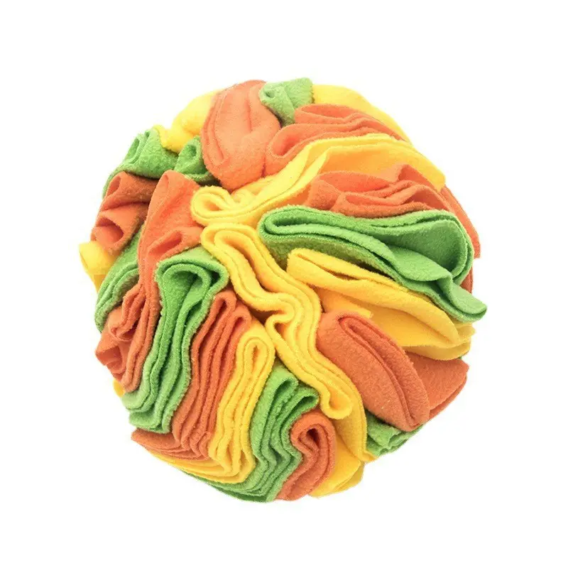 Source factory new pet sniffing pad upgraded dog sniffing ball pet foldable toy snack ball