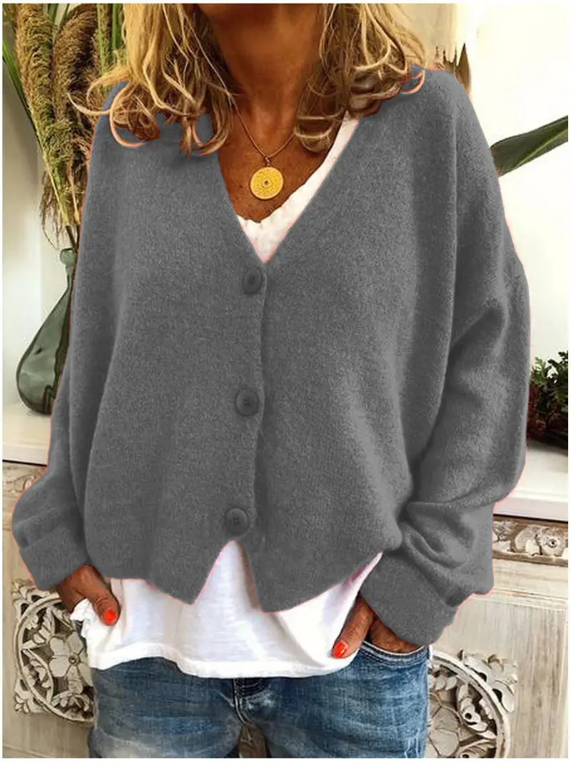 Women's 2022 Knitted Crossbody Cardigan Sweater - Image 18