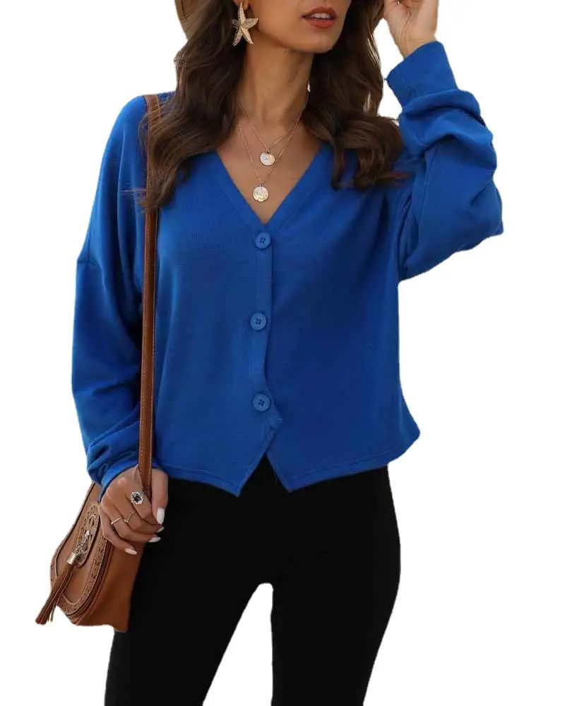 Women's 2022 Knitted Crossbody Cardigan Sweater - Image 20