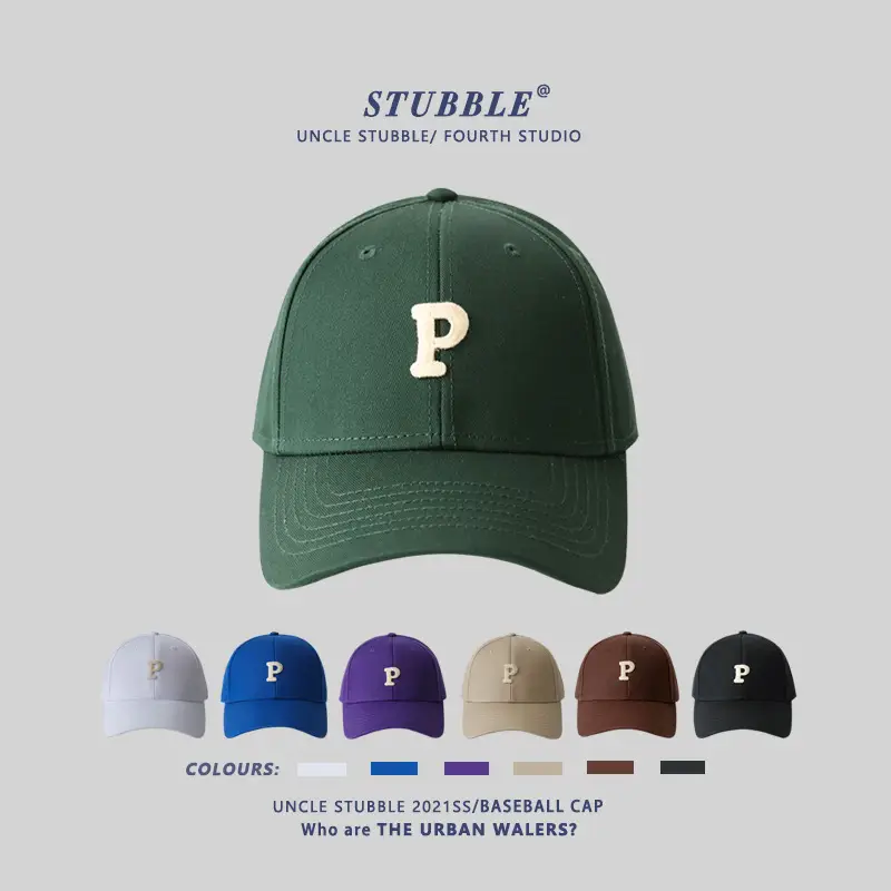 Green Letter Embroidered Women's Cap - Image 10