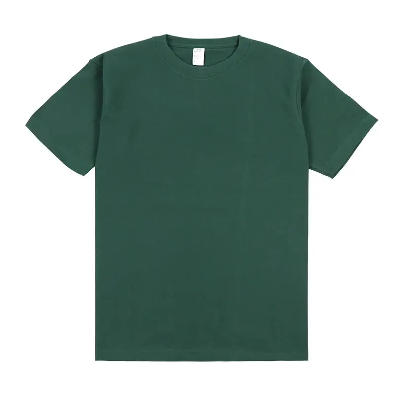 Morandi Heavy Combed Cotton Crewneck T-Shirt Grey Blue