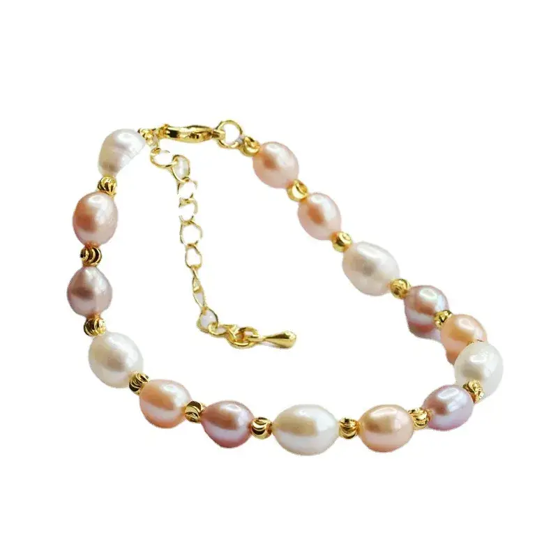 Guan Yu Natural Pearl Bracelet Multi-Pearl Jewelry - Image 6