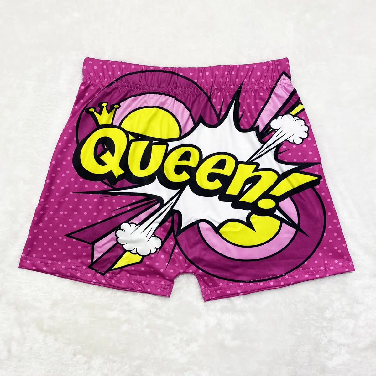 Sexy Printed Tight Shorts for Women Hot Colors - Image 3