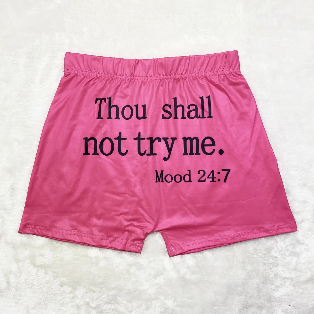 Sexy Printed Tight Shorts for Women Hot Colors - Image 5