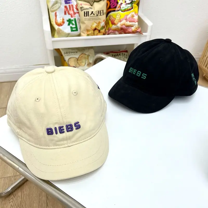 Men Blue Duck Cap with "BIEBS" Embroidery - Image 8
