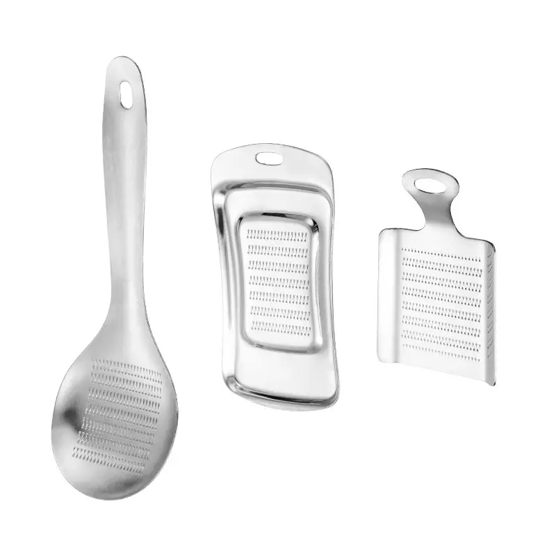 Stainless Steel Manual Ginger Grinder Spoon Type Kitchen Tool - Image 10