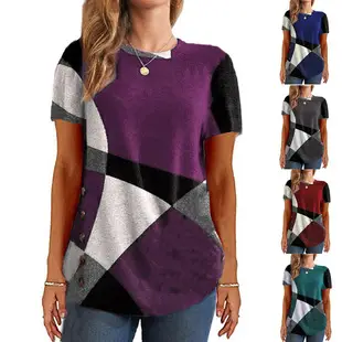 2023 Women's Plaid V-Neck Long Sleeve T-Shirt — feature 5