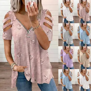 2023 Women's Plaid V-Neck Long Sleeve T-Shirt — feature 7