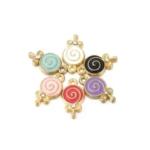 DIY Blue Spiral Oil Pendant Jewelry Set — feature 7