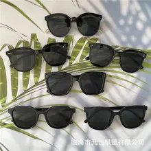 New Style Double Eyebrow Sunglasses Women Gold Frame — feature 4