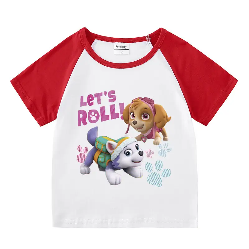 Pink Wang Wang Cartoon Shorts for Girls Summer Wear
