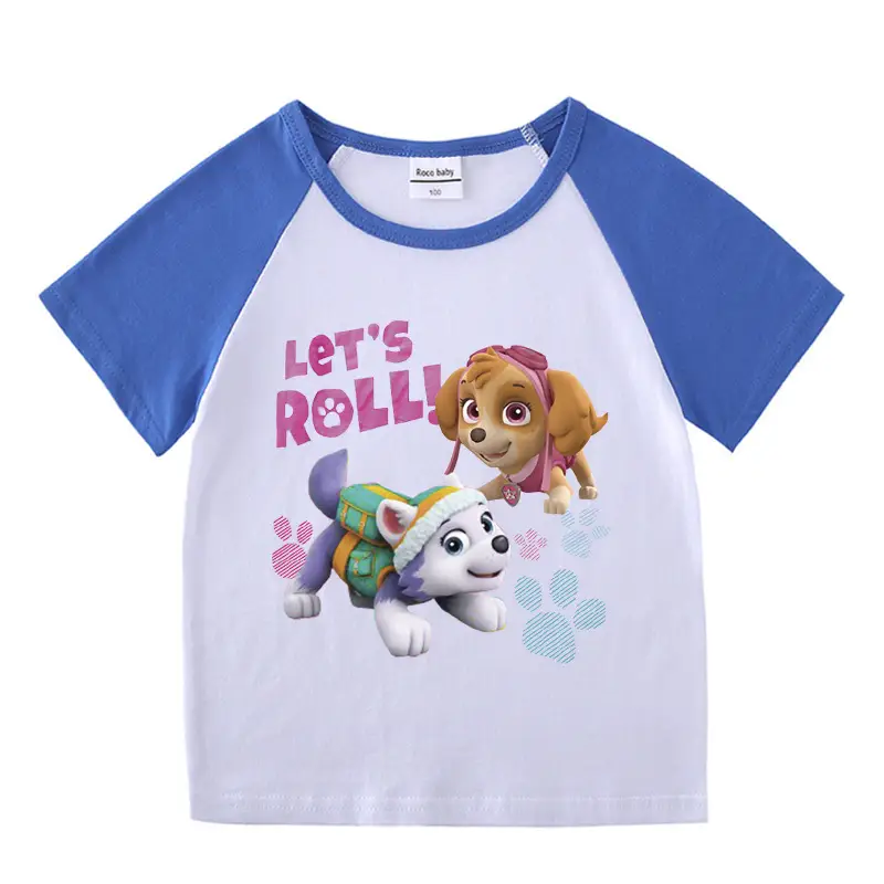 Pink Wang Wang Cartoon Shorts for Girls Summer Wear