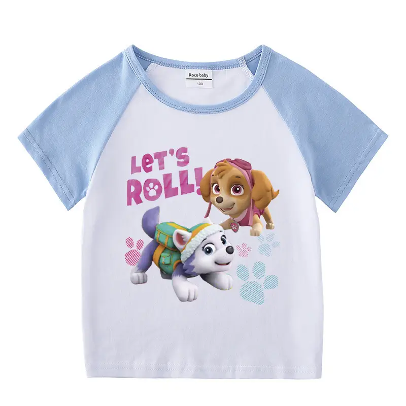 Pink Wang Wang Cartoon Shorts for Girls Summer Wear