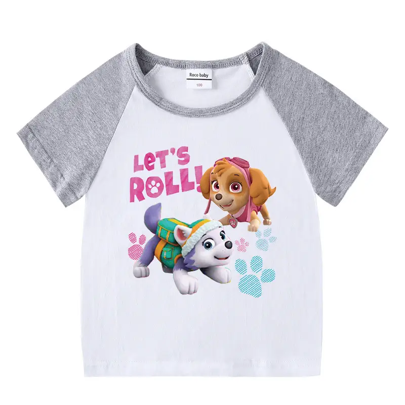 Pink Wang Wang Cartoon Shorts for Girls Summer Wear