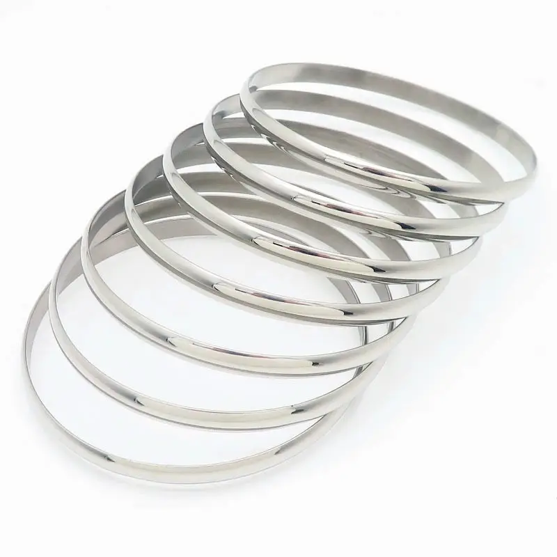 European & American Gold Plated Titanium Bracelet Set - Image 12