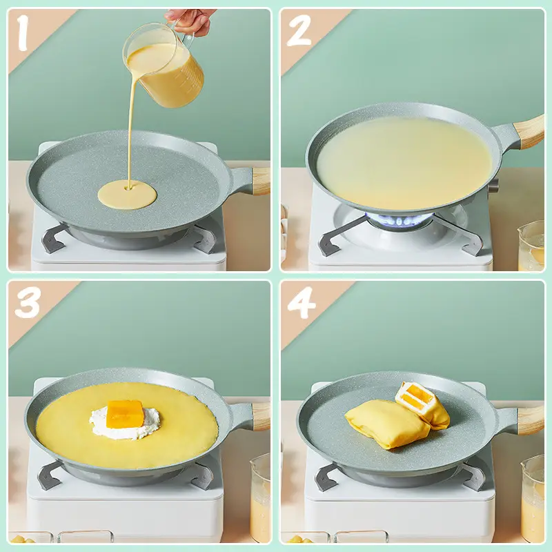 Non-stick Korean Style Flat Bottom Banji Pan