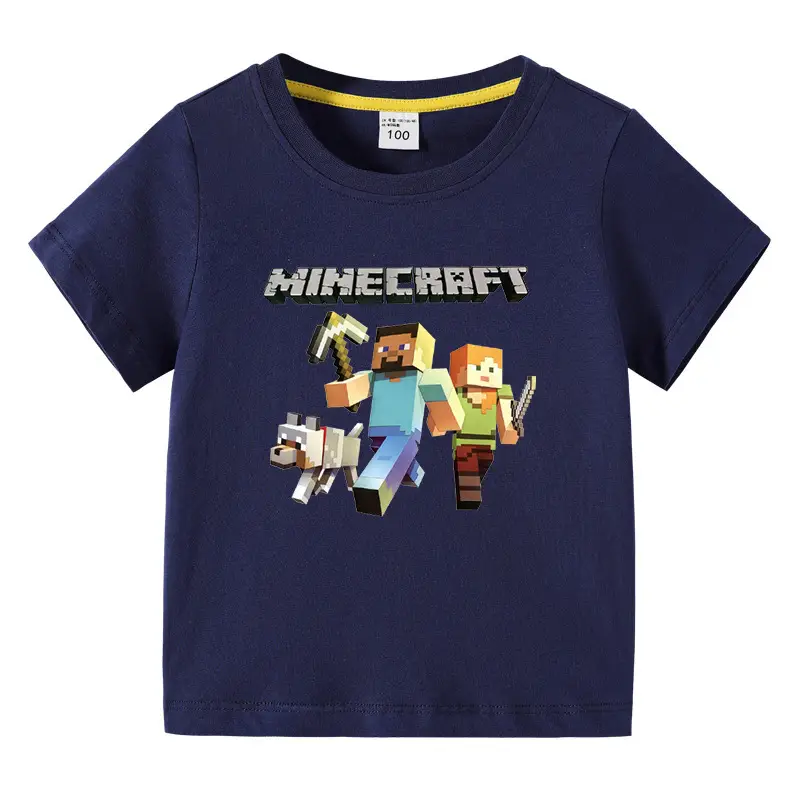 Minecraft Kids Green Short Sleeve T-Shirt - Image 12