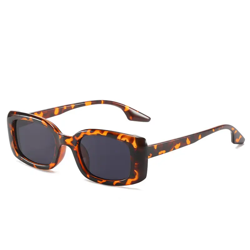 2023 Women Korean Style Retro Sunglasses Rectangular - Image 3