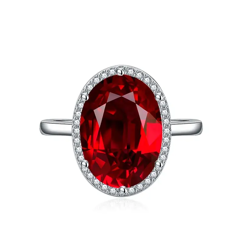 Adjustable Gemstone Ring with Emerald Color Treasure - Image 5