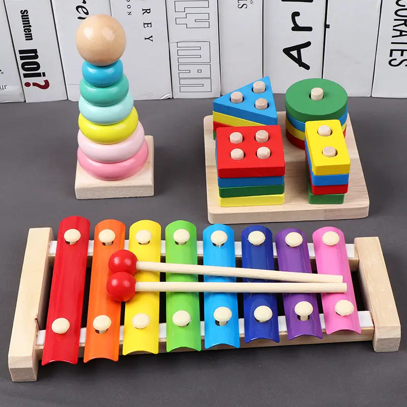 Eight-Tone Hand-Knocked Xylophone for Kids 1-2 Years - Image 20