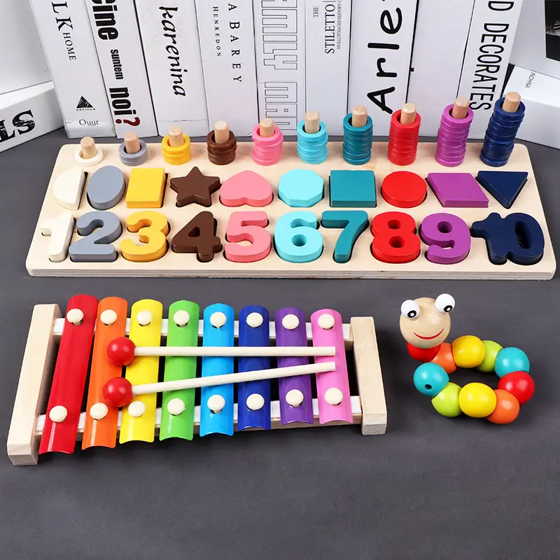 Eight-Tone Hand-Knocked Xylophone for Kids 1-2 Years - Image 21