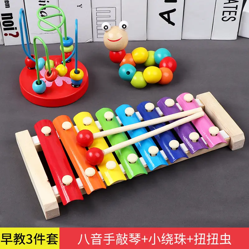 Eight-Tone Hand-Knocked Xylophone for Kids 1-2 Years - Image 5