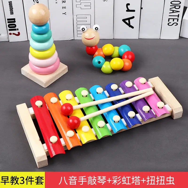Eight-Tone Hand-Knocked Xylophone for Kids 1-2 Years - Image 6