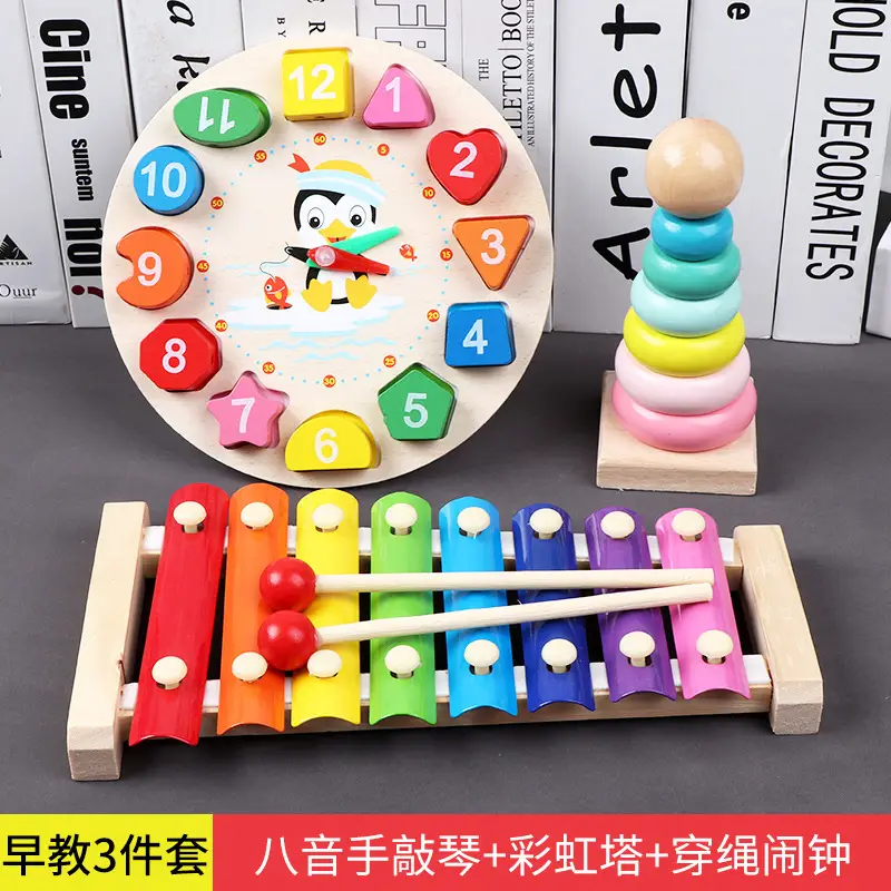 Eight-Tone Hand-Knocked Xylophone for Kids 1-2 Years - Image 7