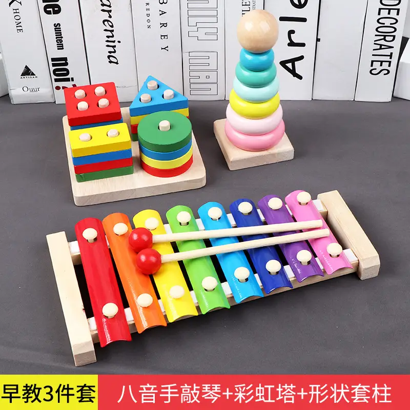 Eight-Tone Hand-Knocked Xylophone for Kids 1-2 Years - Image 8