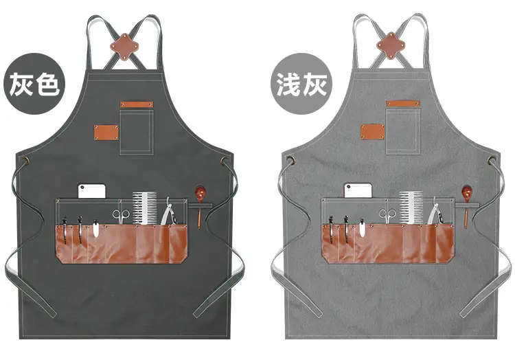 Hairdresser Apron Crossback Belt for Women — feature 11