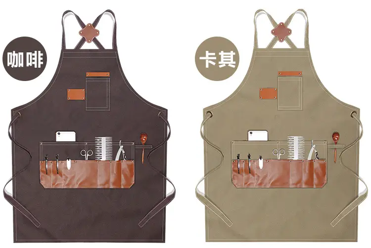 Hairdresser Apron Crossback Belt for Women — feature 12