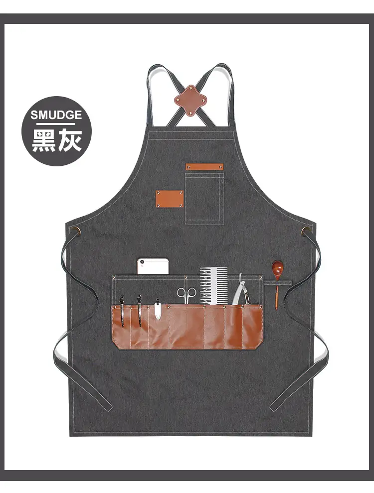 Hairdresser Apron Crossback Belt for Women — feature 28