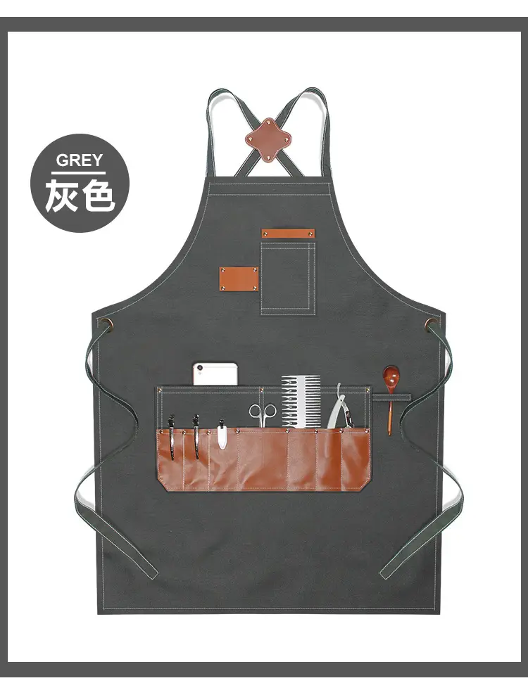 Hairdresser Apron Crossback Belt for Women — feature 29