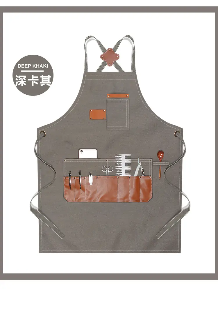 Hairdresser Apron Crossback Belt for Women — feature 31
