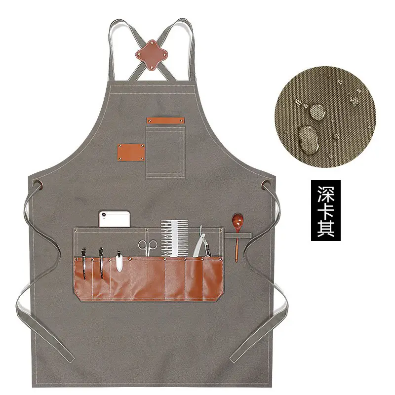 Hairdresser Apron Crossback Belt for Women