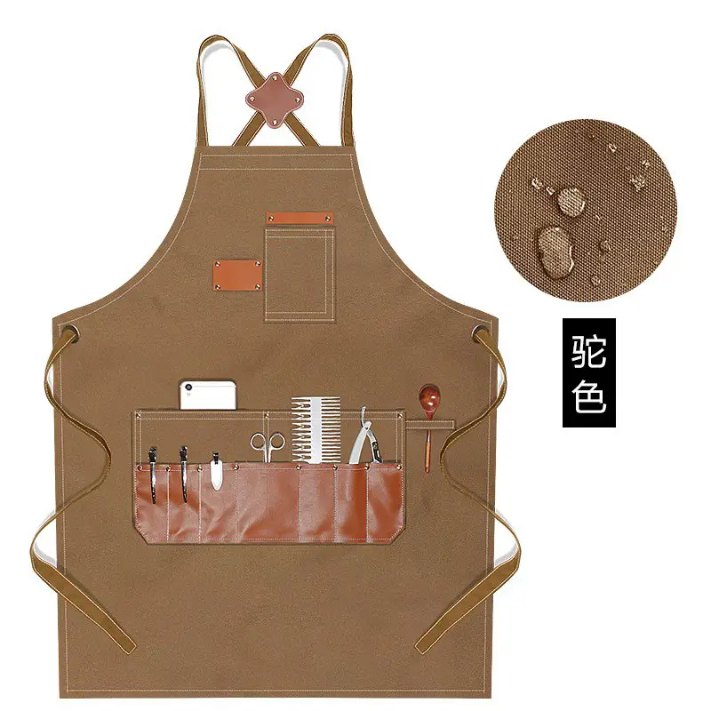 Hairdresser Apron Crossback Belt for Women
